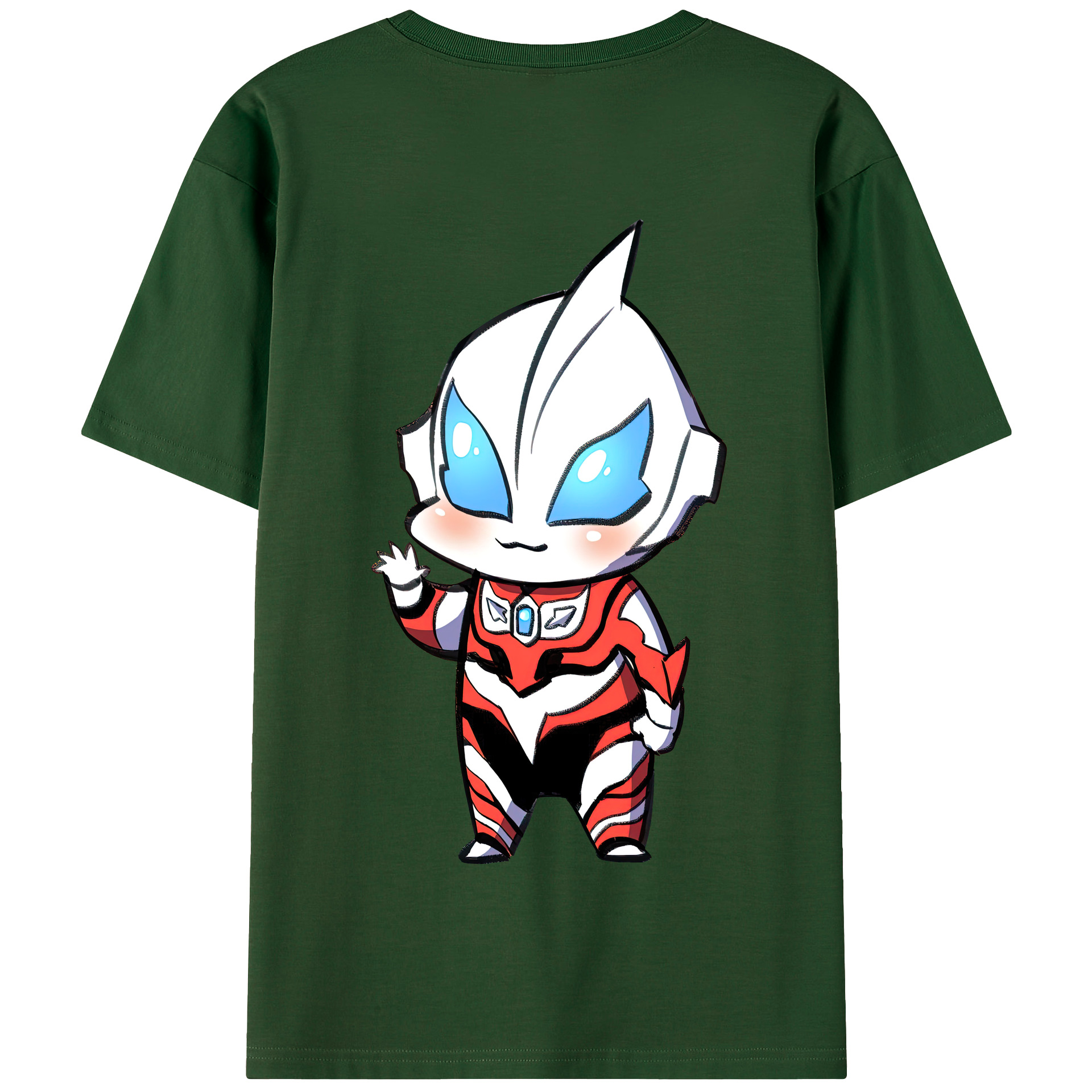 （画像用） ウルトラマン Ultraman 綿100％半袖Tシャツ（背面プリント）